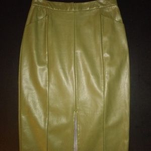 Women's Olive Skirt